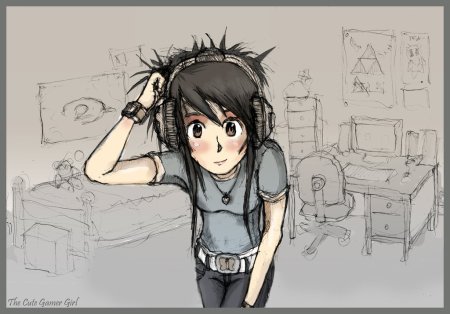 Рисовать геймера