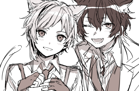 Великий из бродячих псов Дазай и Ацуши