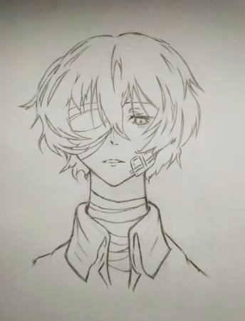 Дазай рисунок