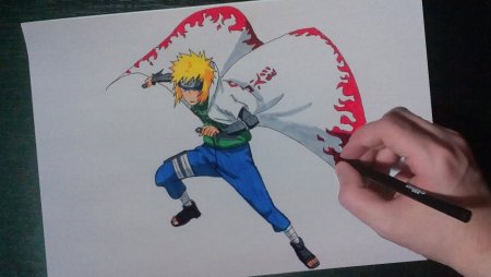 Наруто Хокаге рисунок