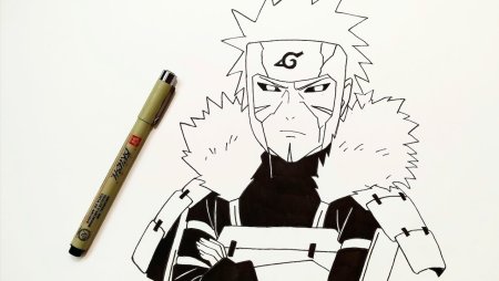 Тобирама Сенджу тату