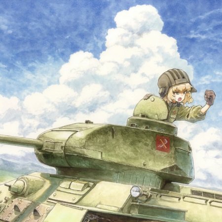 Girls und Panzer Катюша и т 34