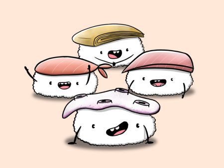 Суши мультик