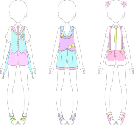 Манекен для рисования одежды