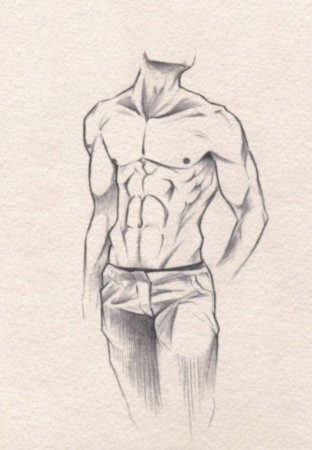 Рисовка парней