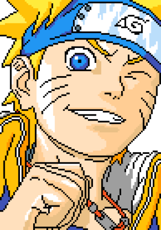 Вышивка крестом аниме Наруто