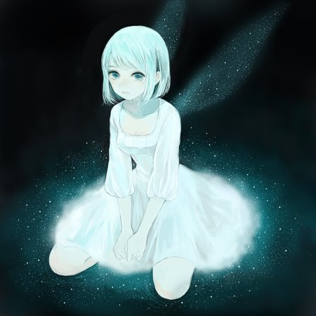 Девочка призрак арт