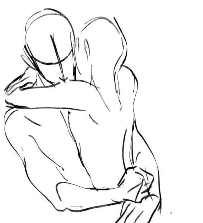 Референсы объятий