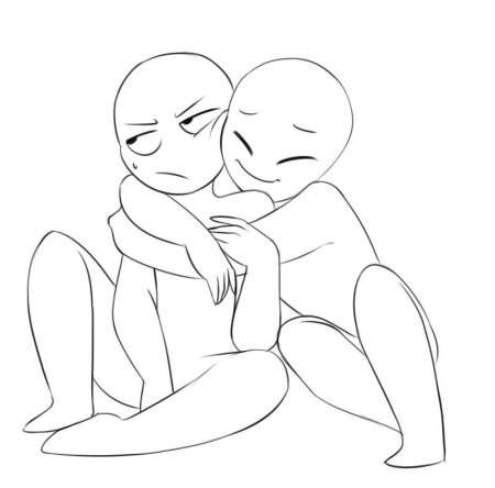 Заготовки поз для рисования