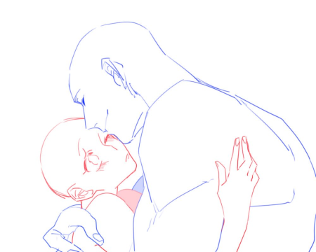 Позы для рисования пары