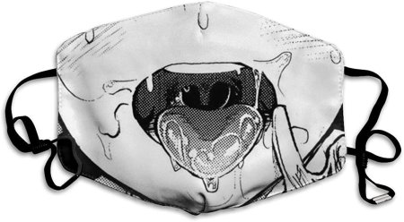 Ахегао в маске аниме