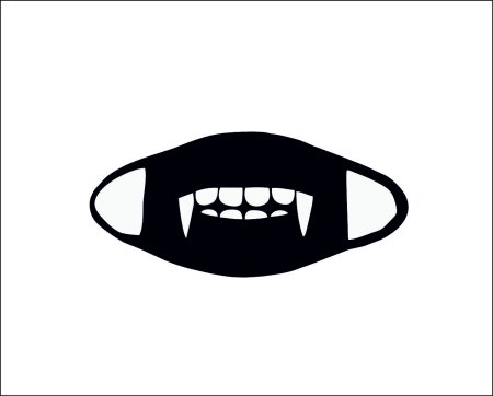 Маска с клыками