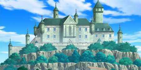 Школа дворец аниме