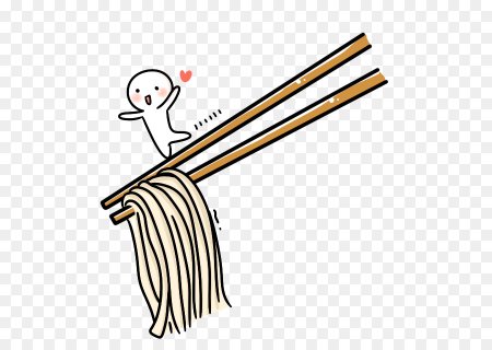 Китайские палочки мультяшные