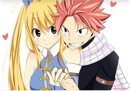 Хвост феи Нацу и Люси