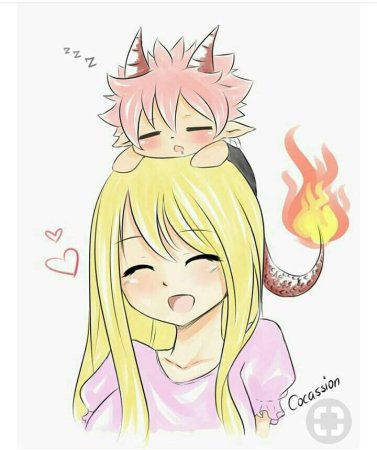 Фейри Тейл дочь Нацу и Люси