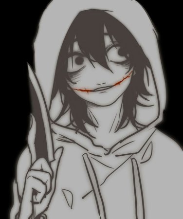 Срисовать Джефф убийца