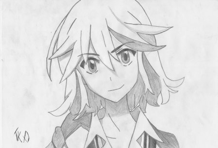 Аниме карандашом