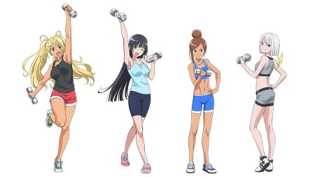 Аниме Dumbbell nan kilo