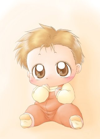 Аниме младенец