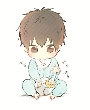Аниме младенец мальчик
