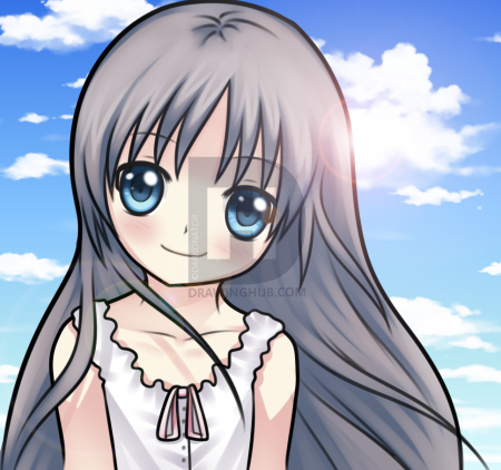 Аниме дети рисовать