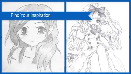 Девочка из аниме май нарисовать