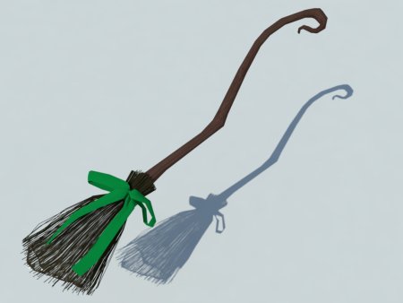 Ведьма на метле референс