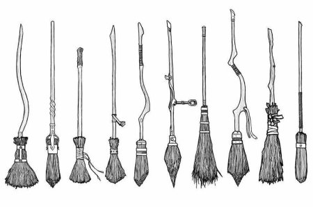 Метла из Гарри Поттера квиддич