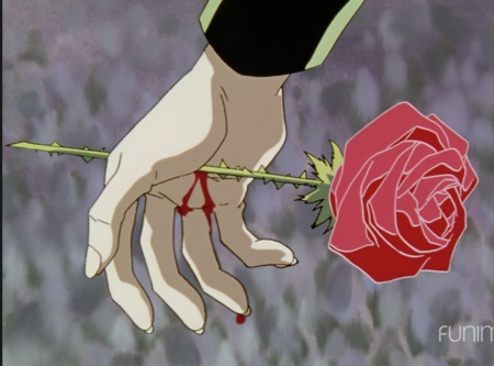 Аниме розы Эстетика