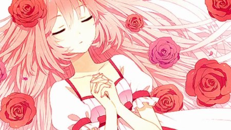 Аниме цветы