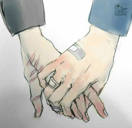 Держаться за руки арт