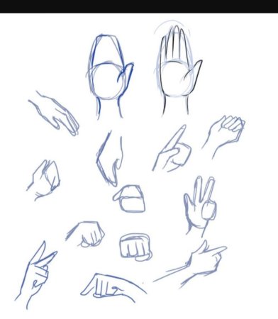 Аниме руки любовь