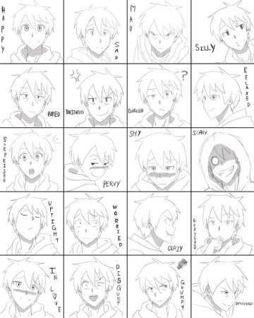 Аниме эмоции