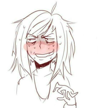 Аниме эмоции смущение парень