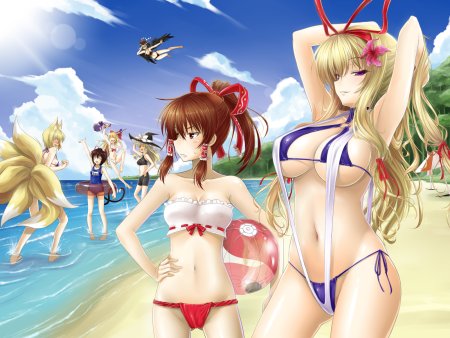 Reimu hakurei Swimsuit