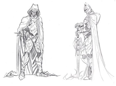 Аниме рисунки рыцарей карандашом