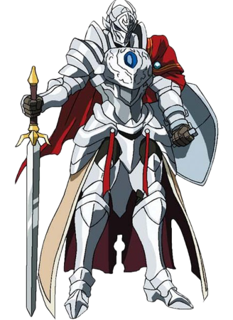 Аниме рыцарь карандашом