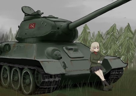 Т 34 аниме