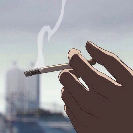 Эстетика курения аниме