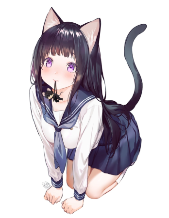 Anime кошкодевочки