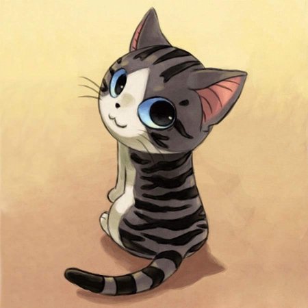 Аниме кошка