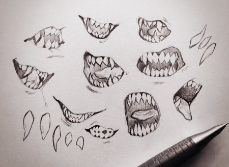 Острые зубы скетч