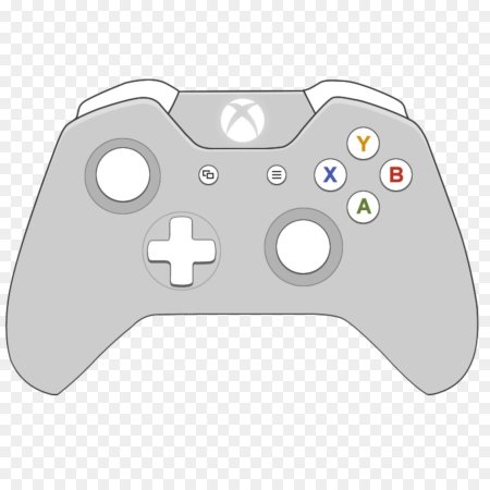 Xbox one Controller чертеж