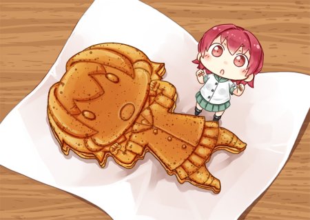 Аниме еда Чиби