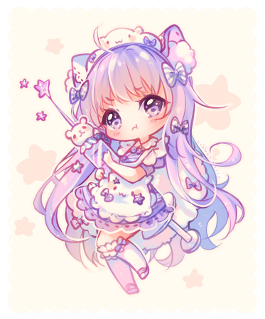 Кавайные аниме девочки