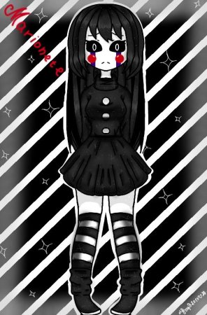 Марионетка ФНАФ аниме девушка