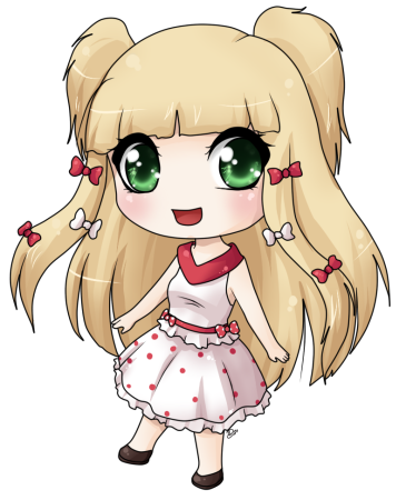 Милые арты девочек