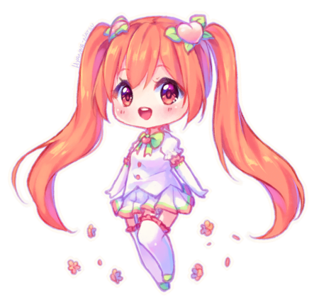 Милый стиль рисования Чиби