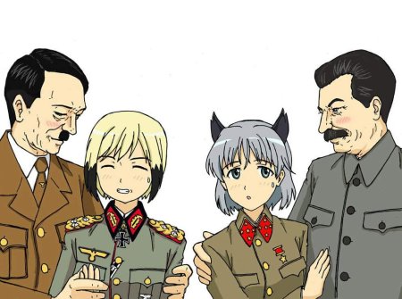 Иосиф Сталин анимешный